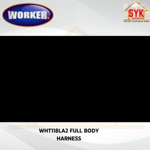 SYK Worker WHT118LA2 Full Body Harness Belt Double Lanyard Safety Construction Belt Abah Keselamatan