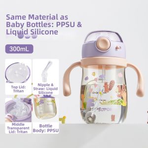 Supor | Choking Prevention Kids Straw Training Cup