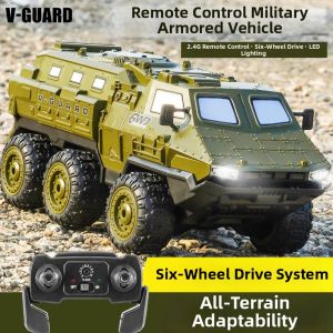 LIWAN | 6WD Full Scale High Speed RC Climbing Off-Road Military Truck Model