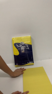 YELLOW PAD Excellent Trigem MetroIdols 80 Leaves School College use Office & School Supply