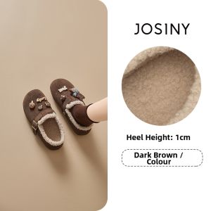 Josiny | Thick Sole Warm Fur Shoes Snow Boots