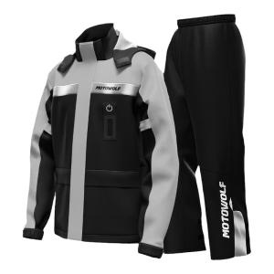 MOTOWOLF | Bộ Đồ Mô Tô Chống Thấm Nước cho Nam