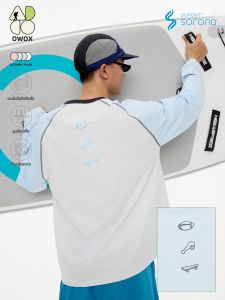 OWOX | Áo Thun Tay Dài Nhanh Khô Màu Đốm Làm Mát