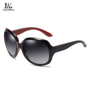 LouisWill Fashion Womens Sunglasses Oversized Round Frame Sunglasses Polarized Sunglasses UV400 TAC Lens Sunglasses Outdoor Activities Sports Sunglasses Driving Fishing Shopping Eyewear Sun Glasses