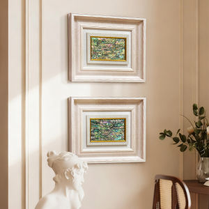 YASISHA | Creamy Style Natural Shell Entryway Decorative Wall Art 3D Relief