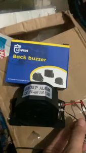 Klakson Atret Alarm Mundur Mobil LOWIN l Back Horn Klakson Mundur Truck Bus Dsb 12V-48V