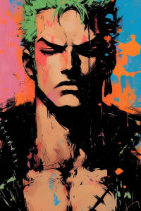 Bandai | Anime Figures O-One P-Piece Oil Painting By Numbers Home Decor Modern Wall Decor for Living Room Bedroom Perfect Gift