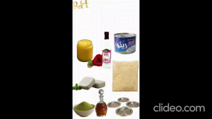 KUNAFA INGREDIENTS (GHEE AKKAWI CHESSE CREAM KUNAFA SYRUP......)