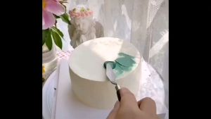 PALET LUKISAN DEKORASI KUE BAHAN STAINLESS STEEL ANTI KARAT SET 7IN1