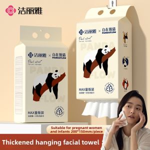 Hanging Facial Towel for Cleansing and Makeup Removal Thick Disposable Family Use