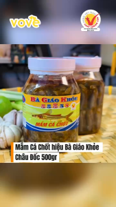 Mắm Cá Chốt hiệu Bà Giáo Khỏe Châu Đốc hũ 500gr