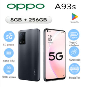 OPPO | 2026 new OPPO A93s 5G smartphone globally unlocked dual Nano-SIM 6.5-inch 90 Hz display 8/256 GB storage Sold out