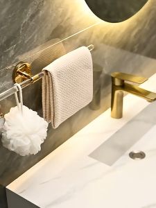 GIÁ TREO KHĂN PHÒNG TẮM TÂY ÂU LUXURY GOLDEN (50cm) - PKTL