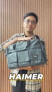 Tas Travel Bag Backpack Pria Wanita HAIMER Tas Mudik olahraga Gym Outdoor
