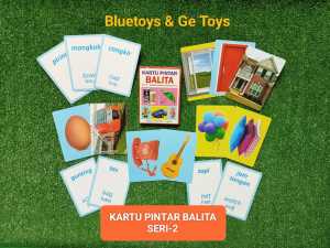 GAZ TOYS KARTU PINTAR BALITA SERI 2 BENDA BENDA DISEKITAR KITA/MAINAN EDUKATIF ANAK