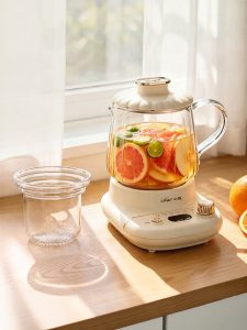 Bear | Multi-Function Glass Electric Tea Pot for One Person
