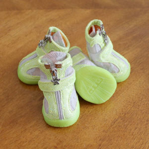 Jiameli New Spring Summer Pet Shoes Dog Colorful Breathable Mesh Shoes Anti-slip Wear-resistant Shoes 24 Year New