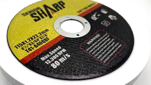 ใบตัดเหล็กตาข่าย2ชั้น ใบตัดเหล็ก สแตนเลส เกรดพรีเมี่ยม ตัดเหล็ก 4นิ้ว 14นิ้ว SHARP (107 mm) 1.2 มิล แผ่นตัด แข็งแรง ทนทาน ตัดไว ตัดเนี้ยบ ตัดเหล็กฉาก