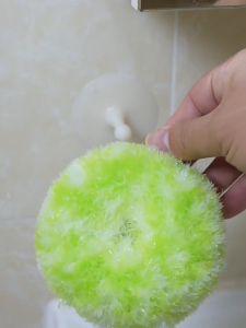 Dish Scrubber Detergent-Free Powerful Stain Removal PP Mesh Fiber For Kitchen Pot Pan Cleaning Span Pencuci Tanpa Sabun