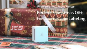 Phomemo M02 Mini Bluetooth Thermal Label PrinterPortable Inkless Sticker Maker MachineGreat For PhotoNotesLogoPrintpodGift