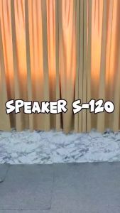 ADVANCE SPEAKER PORTABLE UKURAN 12 INCH S-120 FREE MIC WEARLES 1PCS
