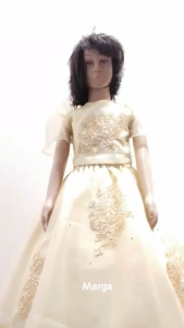 Modern Filipiniana with Alampay MARIA CLARA 3n1 for BUWAN ng WIKA at United Nation