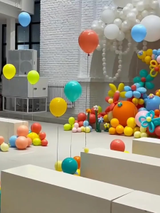 100PCS 12inches  HIGH QUALITY Round Latex Neo Balloon Birthday Belon Balloons  Party Decoration