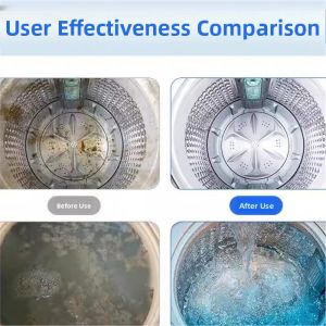 MONLEYTA | Automatic Washing Machine Cleaner Deodorizer Strongly Cleansing Roller Drum Specialized For Front Load Washer Stain Remover