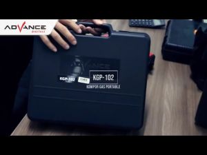 Kompor Gas Portable 1 Tungku Advance KGP102 Set Lengkap 2 in 1 Multifungsi KGP102 BONUS Kompor Koper