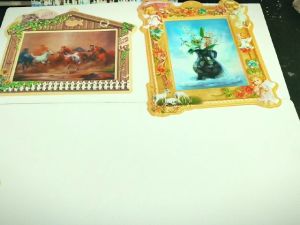 Bingkai Foto Karakter Aesthetic + Lukisan 3D Dimensi Cantik 45 x 50 Cm Kado Ulang Tahun Hampers Gift Hiasan Dinding