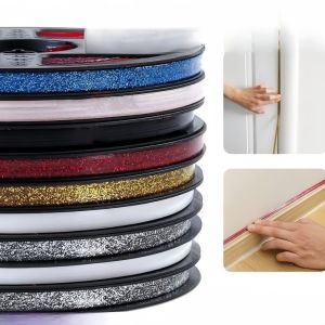 Self Adhesive living room Seam Stickers Fouling Anti Mold Sink Edge Sealing Lines for Kitchen Stove Toilet Ceiling Wall Lines