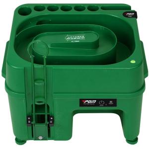 PGM GOLF | IR Sensing Automatic Golf Ball Launcher With Club Rack & Ball Holder