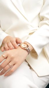 Sunlifex Jam Tangan Wanita Kuarsa Kecil Elegan Simpel Analog Korea Jam Tangan Cewek Original