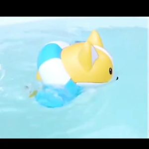 Mainan Mandi Bayi Corgi Lucu Kura Kura brateMainan Penyu Renang Mainan Air
