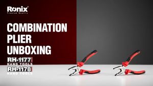 Ronix Tools Premium Quality German Brand | RH-1177 (7-Inch) & RH-1178 (8-Inch) Combination Pliers Ultra Series | Carbon Steel Construction | Ergonomic Non-Slip Grips | Hardened Cutting Edges | Heavy-Duty Hand Tools for Gripping Cutting Bending & Holding