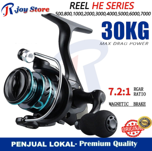 Gulungan Pancing Besi 30kg & Drag 5.2: Spot Indonesia COD NEW Reel