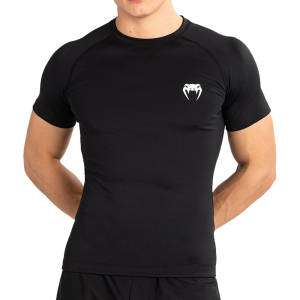 Venum - Contender Short Sleeve Rashguard - Black/White