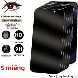 Miếng Dán Cường Lực Chống Gián Điệp Bảo Vệ Màn Hình Riêng Tư Cho iPhone 18 Pro Max 17 Air 13 12 11 14 16 Plus 15 Pro Max XS Max X XR