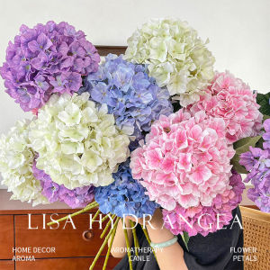 High-End Hand-Made DIY Table Decorative Fake Flowers Arrangement Silk Flower Bouquet Display Home Decoration Ball Shaped Flowers