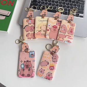 💳 ที่ใส่บัตรนักเรียน กรอบใส่บัตรพนักงาน พร้อมพวงกุญแจอคิริค วัสดุแข็งแรง สามารถใส่บัตรได้ 2 ใบพร้อมกัน ตัวกรอบบัตรสามารถยืดได้ 45 cm. (*สินค้าหยิบคละลาย 1 ชิ้น*) ป้ายใส่บัตรพนักงาน ดีไซน์ล้ำสมัย เป็นของขวัญแทนใจ