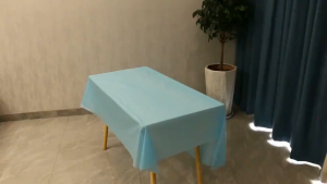 Disposable Table Cloth Cover Birthday Party Plastic Table Cover Tablecloth Kain Meja Plastik 桌布