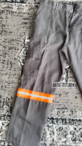 Celana kerja skotlet Wearpack Safety Celana Proyek Model PDL Celana tambang Celana Safety Pria polet Orange