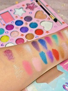 Colorina Pro-Artist Eye Shadow Palette 18 Colors Stage Performance Use Shiny Flat Makeup Artist Waterproof Sweatproof Long-lasting