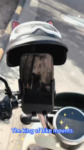 Waterproof Phone Mount for Motorcycles and Three-Wheelers