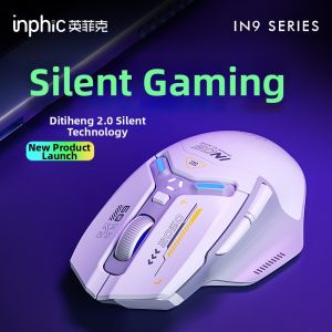 inphic | Quiet Multi-Mode Bluetooth Wireless Mouse