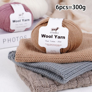 High-Quality Medium-Thick Wool Yarn Alpaca Wool Yarn Thicker 290 Model Wool Yarn Hand-Knitting Material Used for Knitting Sweaters Scarves Hats Gloves Making Crafts Hanging Decorations Blankets Cushions Clothing and Accessories Wool Yarn ...