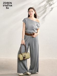 ZHANGDAREN | Bộ Đồ Hè Giảm Cân Dành Cho Người Béo