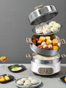 Supor | Multi-Function Large Capacity Powerful Automatic Power Off Electric Steamer