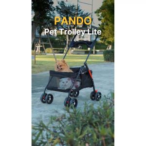 PANDO Pet Trolley (Lite) แพนโด้ รถเข็นสำหรับสัตว์เลี้ยง รุ่น ไลท์