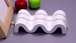 925 Sterling Silver Double Layer Bead Snake bone Chain Necklace for Women Girl Korean Simple Jewelry Gift Dropshipping